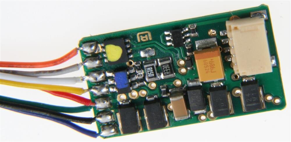 Uhlenbrock 74120 ID2, 8-pol Lokdecoder HO NEM 652 DCC