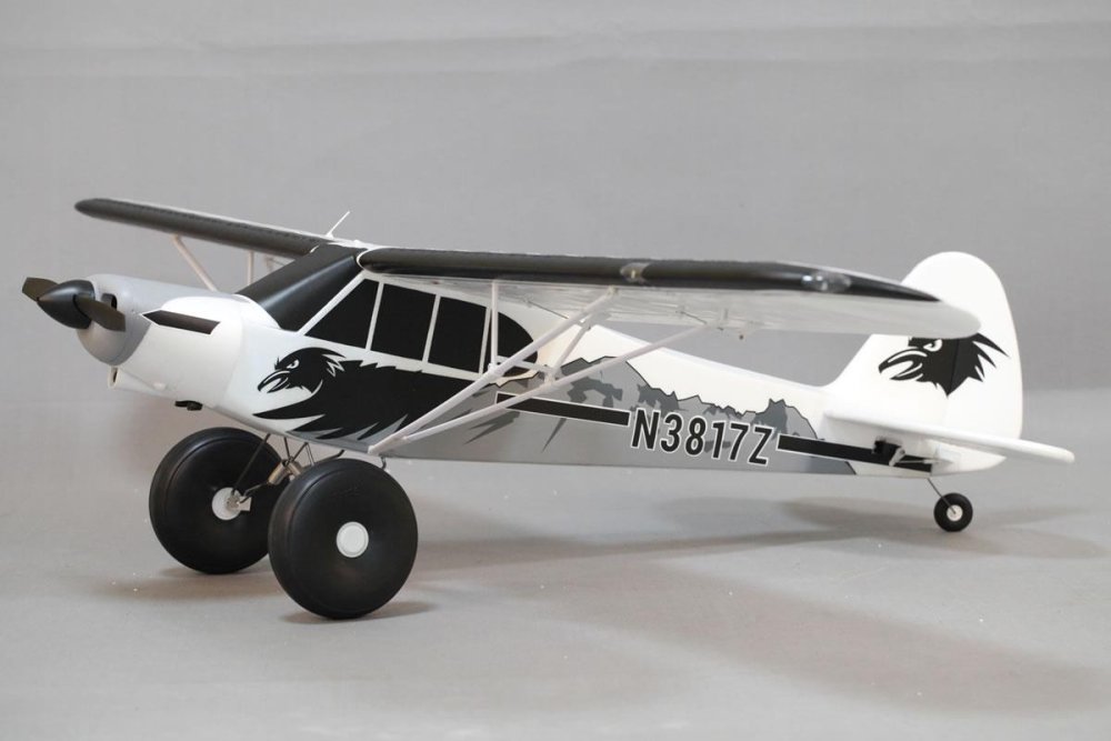 FMS Piper PA-18 Super Cub PNP + Schwimmer - 170 cm - Combo incl. Reflex Gyro System