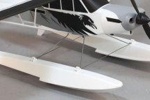 FMS Piper PA-18 Super Cub PNP + Schwimmer - 170 cm - Combo incl. Reflex Gyro System