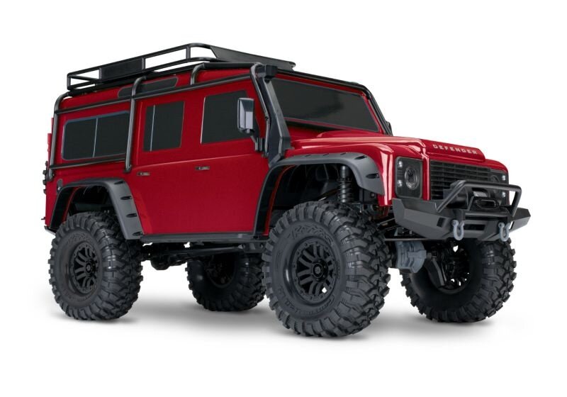 Traxxas TRX-4 LR Defender 4x4 rot RTR 1/10 4WD Crawler Clipless