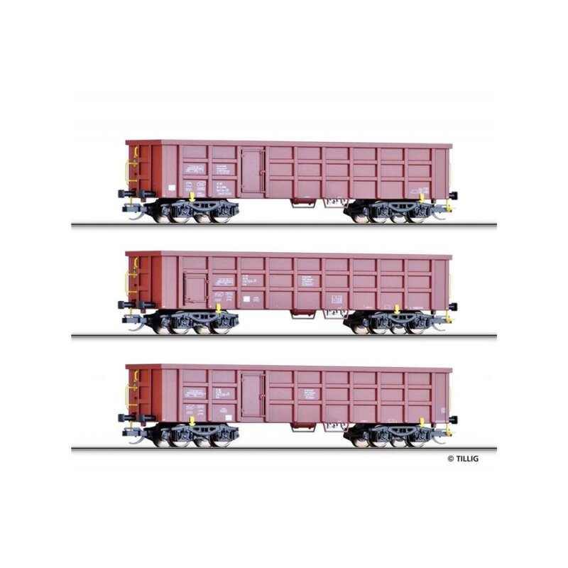 Tillig 01678 TT Güterwagenset der On Rail GmbH, Epoche V