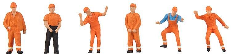 Faller 150940 H0 Rangierer Epoche V/VI, 6 Figuren
