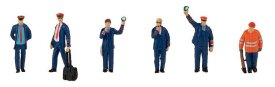 Faller 151624 H0 Bahnpersonal Epoche V, 6 Figuren