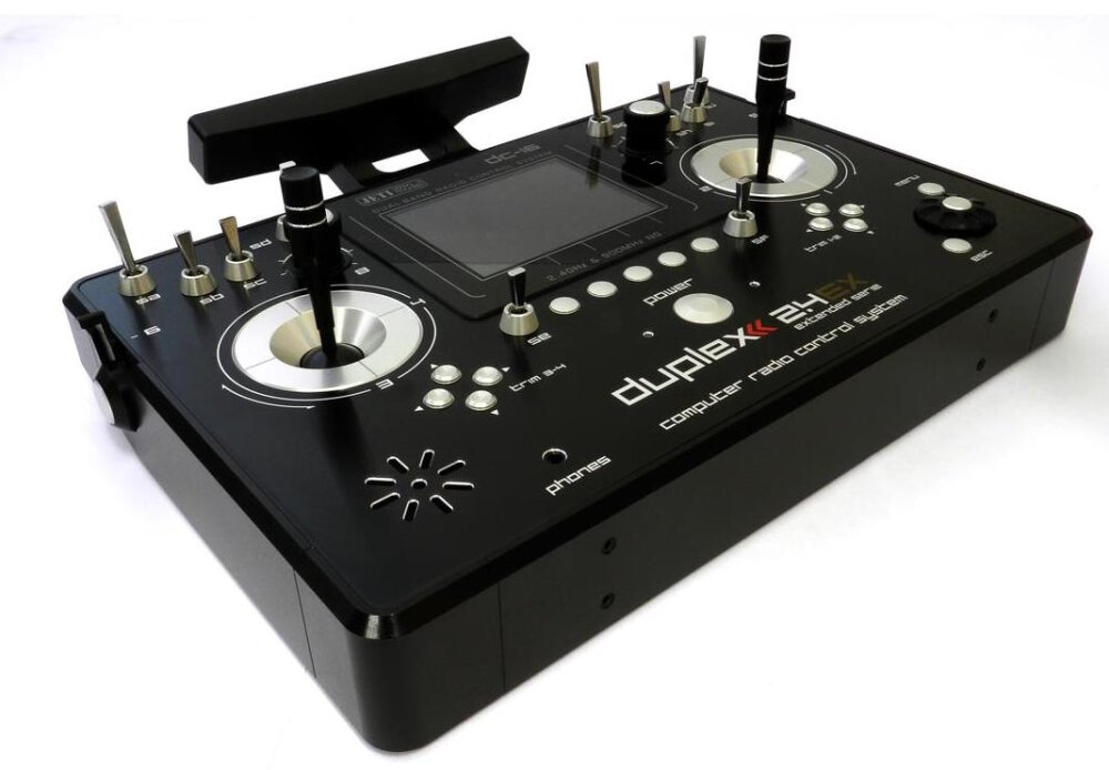 Jeti Duplex 2,4EX Pultsender DC-16 II. Black Multimode