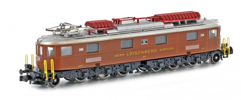 Hobbytrain H10180 Spur N E-Lok BLS Ae 6/8 8-achsig braun SBB 205, Ep.V