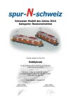 Hobbytrain H10180 Spur N E-Lok BLS Ae 6/8 8-achsig braun SBB 205, Ep.V