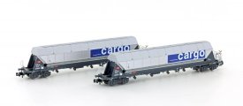 Hobbytrain H23474 N 2er Set Silowagen Tagnpps...