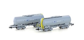 Hobbytrain H23489 Spur N 2er Set Silowagen BLS...