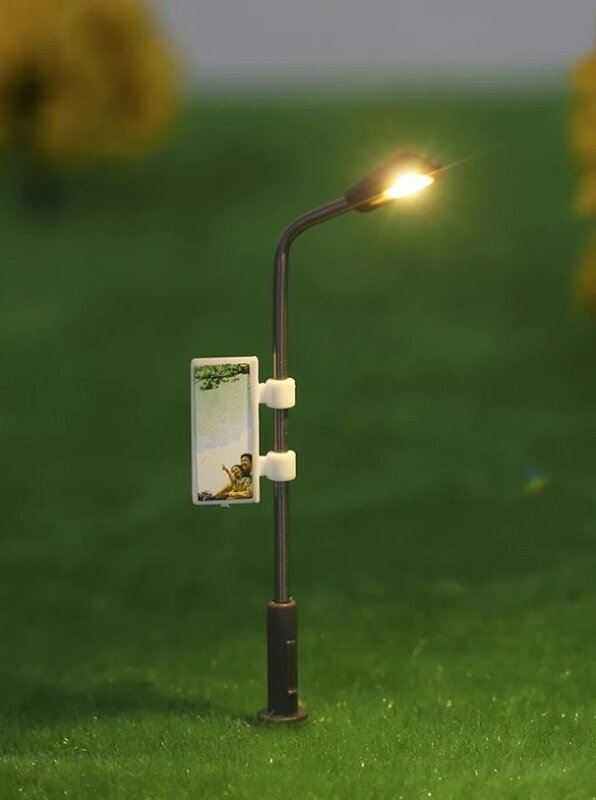 H0 LED-Peitschenleuchte 110mm, LED, 1 Stück, 12-16V