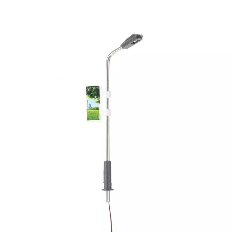 H0 LED-Peitschenleuchte 110mm, LED warmweiß, 12-16V