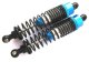 110mm Alu Gewinde-Stossdämpfer 2 Stk blau, 1:10