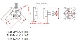 D-Power Brushless Set AL28-09 & AVICON 20A Regler