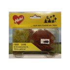 Heki 1809 - 50 Grasbüschel gelb/rot, 10 mm