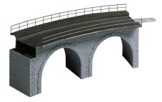 Faller 120478 H0 Viadukt-Oberteil gebogen, 30°, R360 mm