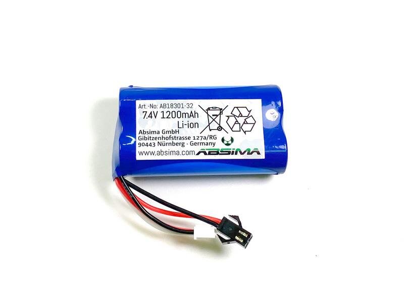 Absima LiPo 7.4V 2S 1200mAh für First Step Cars