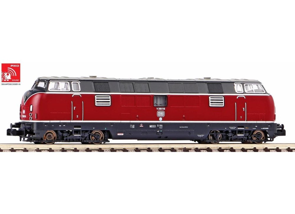 Piko 40503 N Sound-Diesellokomotive V 200.1 DB III, inkl. Sound-Decoder