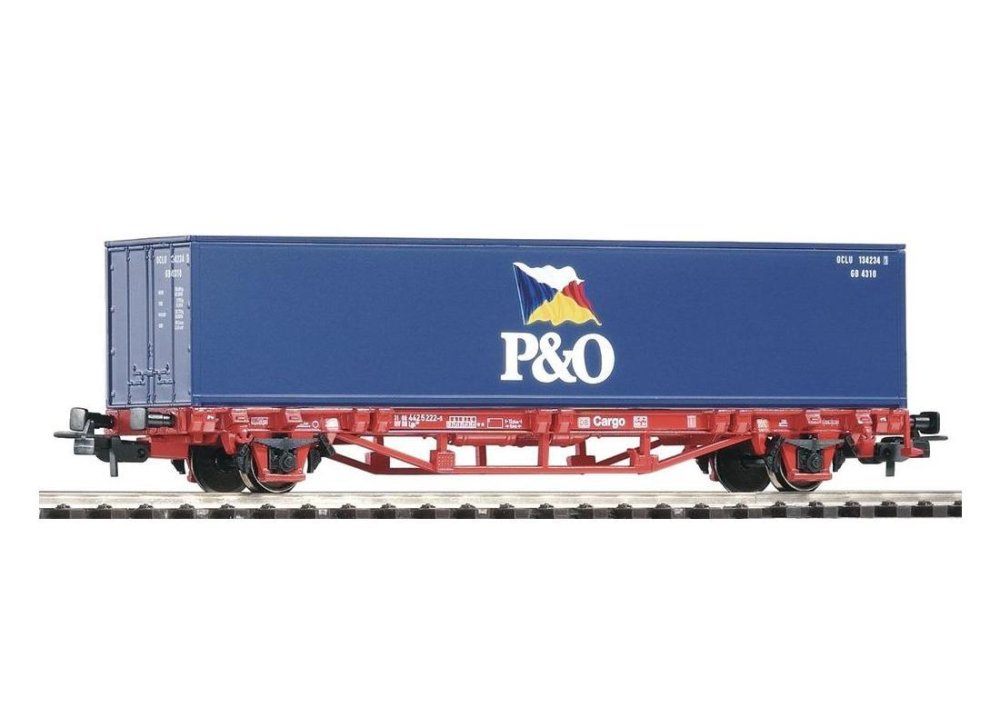 Piko 57706 H0 Containertrgwagen DB-Cargo P&O V