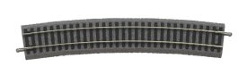 Piko 55419 H0 A-Gleis Bogen R9, 908 mm, 15&deg; mit Bettung