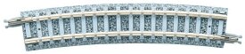 TOMIX 971864, 4 Gleise, gebogen 15° R 354 mm, in...