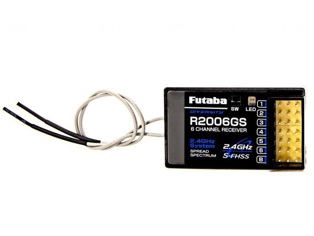 Futaba R2006GS 2,4GHz S-FHSS 6-Kanal Empfänger