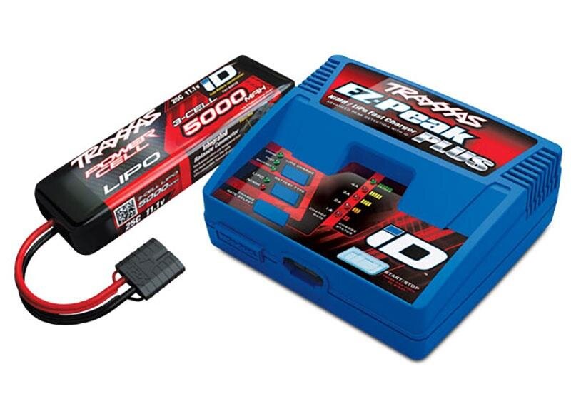 Traxxas Ladegerät 2970G + Lipo 3S 5000mAh 11.1v...