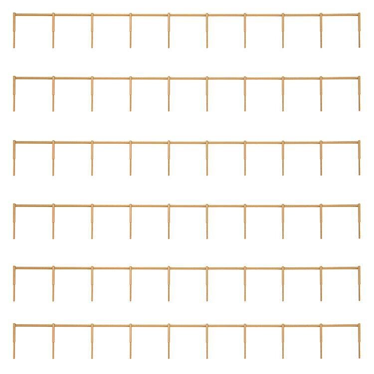 Faller 180427 H0 Holzgeländer, 1242 mm