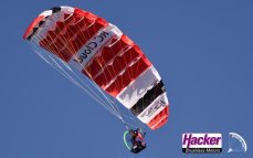 Hacker Para-RC Cloud 0.5 Rucksackset ARF (rot) Paraglider 150cm