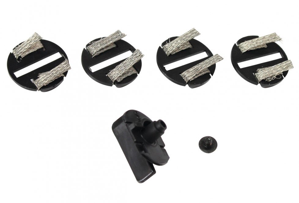 Scalextric 1:32 Schleifer/Leitkiel-Set (4) Rund