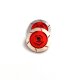 Alu Bremsscheiben 1:10 4 Stk. rot mit Pins, 32 mm