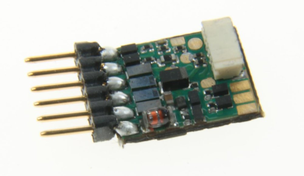Uhlenbrock 73416 ID2 Minidecoder DCC / Mot / Sel, 6 pol. NEM651