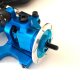 Alu Bremsscheiben 1:10 4 Stk. blau mit Pins, 32 mm