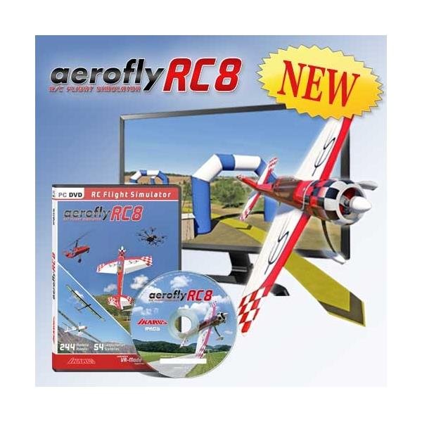 aerofly RC8 Flugsimulator auf DVD für Windows 10