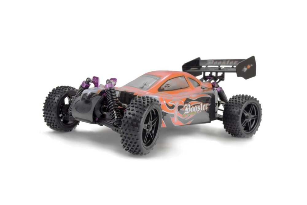 Amewi Buggy "Booster " brushed M Blau 1:10 2,4 GHz 4WD inkl. Akku u. Ladegerät