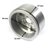 Metsafil Beadlock Wheels HAMMER silber/silber 1.9 (2) ohne Radnabe