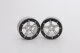 Beadlock Wheels PT-Safari Silber/Schwarz 1.9 (2 St.) 12 mm Mitnehmer