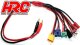 HRC Multiladekabel 4mm zu EC3 / MPX / XT60 / CT4 / Deans /UNI (FUT & JR)