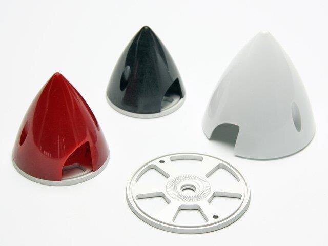 Pichler Contest Spinner 38mm (schwarz) mit Alu-Grundplatte