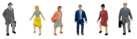 Faller 151626 H0 Treppensteigende Personen , 6 Figuren