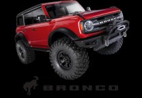 Traxxas Trx-4 2021 Ford Bronco rot RTR o. Akku/Lader 1/10...