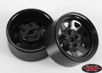 Rc4wd 5 Lug Wagon 1.9" Steel Stamped Beadlock Felgen (schwarz) 4 St.
