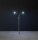 Faller 180101 H0 LED-Straßenbeleuchtungen, Peitschenleuchten, 2-flammig, 3 Stück