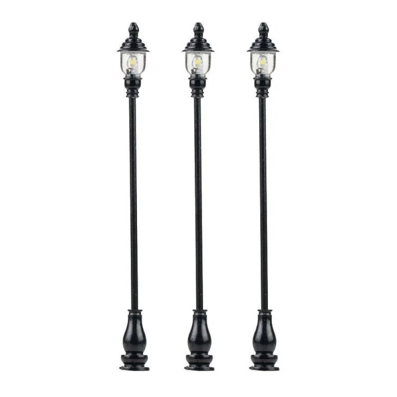Faller 180108 H0 LED-Parklaterne, 3 Stück