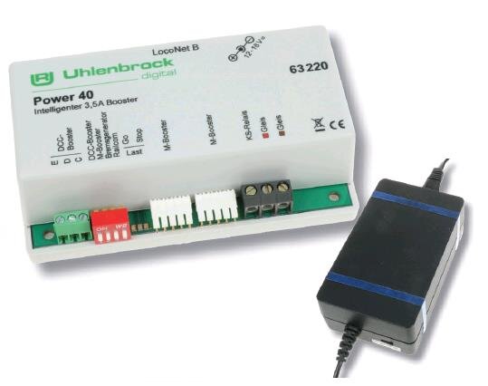 Uhlenbrock 63220 Power 40, 3,5 A Booster
