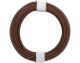 Kupferschalt Draht 0,5 mm, 10m, braun