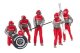 Carrera 20021131 Figurensatz Mechaniker, Carrera Crew rot