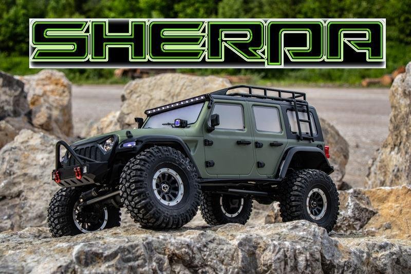 Absima 1:10 EP Crawler CR3.4 "Sherpa" olive RTR