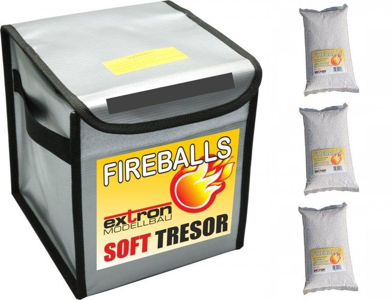 FIREBALLS Soft LipoTresor inkl. 3 x 1 Liter FIREBALLS