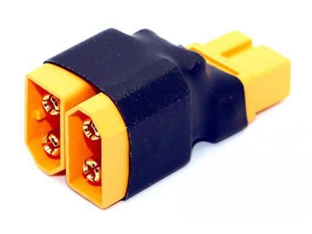 HRC serieller Adapter XT60 Stecker (2 Akkus in Reihe)