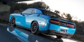 Kyosho Fazer MK2 Dodge Challenger SRT 2015 Hellcat blau...