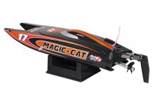 Joysway Magic Cat Rennboot 270mm 2.4GHz RTR V5 R&uuml;ckl&auml;ufer